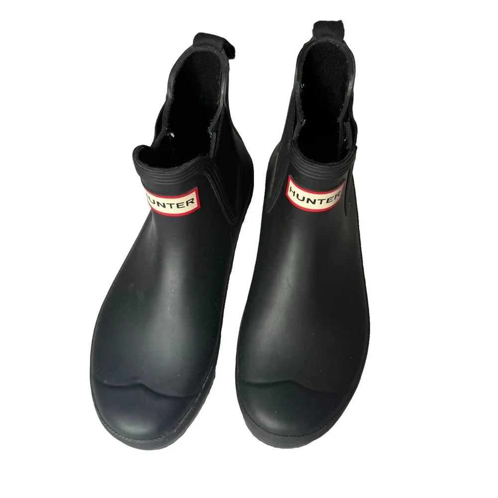 Hunter Women’s Original Black Chelsea Boots – Waterproof – Size 7, new no box
